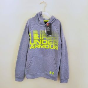 Under Armour Shirts & Tops - Under Armour | Boy's | Pull Over Hooded Sweatshirt Under Armour Shirts & Tops - Under Armour | Boy's | Pull Over Hooded Sweatshirt